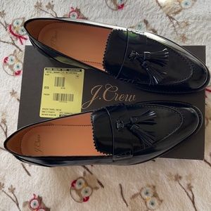 Incredibly Popular J.Crew Spazzolato Tassel Tab Academy Loafer AQ734. Women’s 11